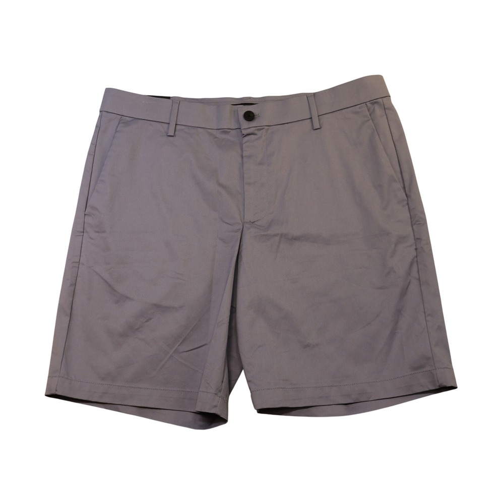 Banana Republic Mens 36 Stretch Chino Short Blue Quick Dry 9 Inseam 1951107